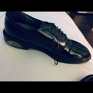 High Gloss Military Click Shoes